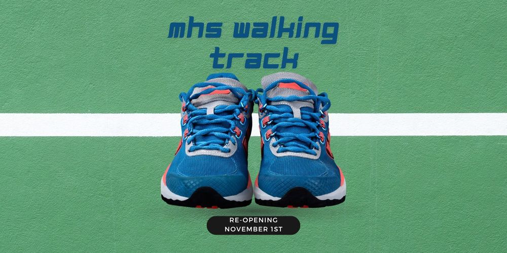 sneakers on track