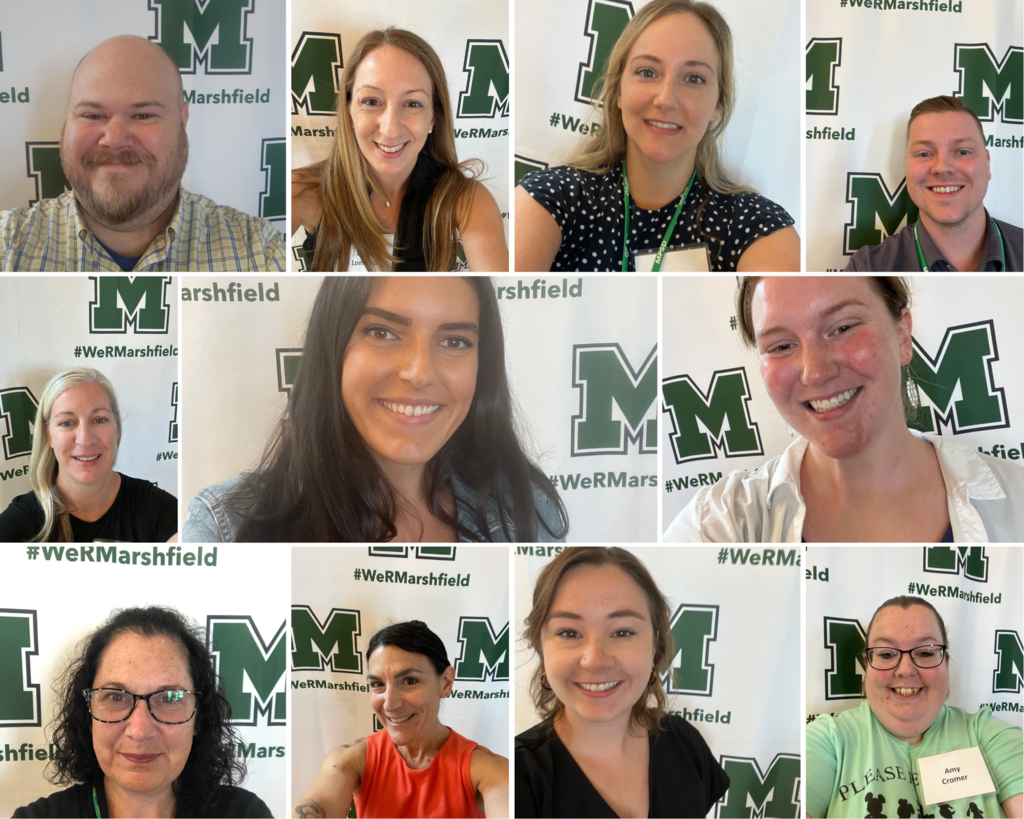 New staff selfies